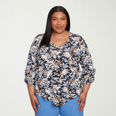 Alfred Dunner Jcpenney Tops Plus Size Alfred Dunner Business As