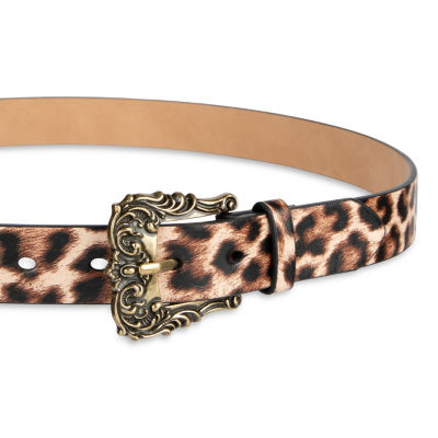 Jessica Simpson Ornate Buckle 1 Pair Womens Belt