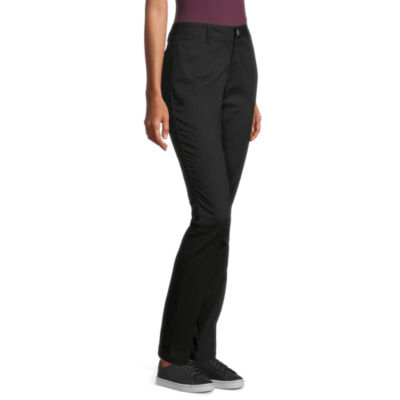 Dickies Everyday Skinny Pant Womens Juniors Skinny Mid Rise Pull-On Pant