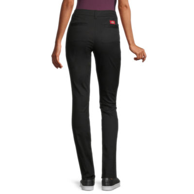 Dickies Everyday Skinny Pant Womens Juniors Skinny Mid Rise Pull-On Pant
