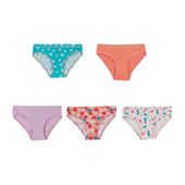 Thereabouts Little & Big Girls Bikini Panty, Color: Rainbow Pack