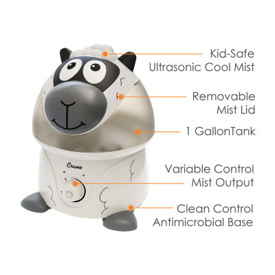 Crane 1 Gallon Ultrasonic Cool Mist Humidifier - Sheep