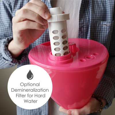 Crane Drop 1 Gallon Ultrasonic Cool Mist Humidifier - Pink