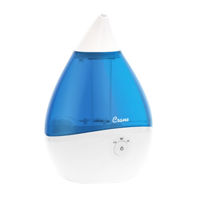 Crane Droplet 0.5 Gallon Ultrasonic Cool Mist Humidifier - Blue/White