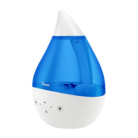 Crane 4-In-1 Top Fill 1 Gallon Cool Mist Humidifier With Sound Machine - Blue/White, One Size, Blue