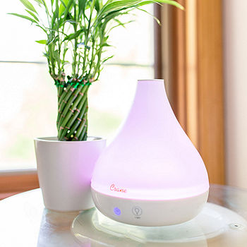 0.2 Gal. 2-in-1 Ultrasonic Cool Mist Humidifier & Aroma Diffuser for Small  Rooms - Crane USA
