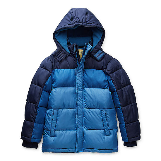 Thereabouts Little & Big Boys Hooded Heavyweight Puffer Jacket, Color ...