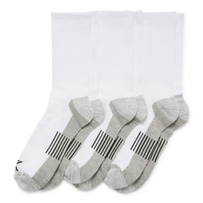 Xersion Running 3 Pair Crew Socks Mens