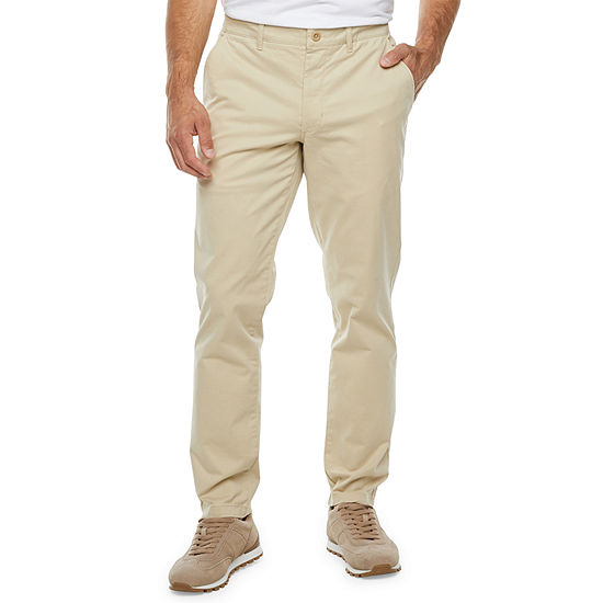 St. John's Bay Dexterity Chino Mens Adjustable Features Easy-on + Easy ...