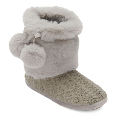 Cuddl duds 2025 bootie slippers