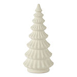 North Pole Trading Co. Woodland Retreat 8" Ceramic Sanded Christmas Tabletop Tree Collection