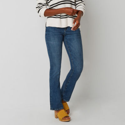 a.n.a Mid Rise Slim Fit Bootcut Jean JCPenney