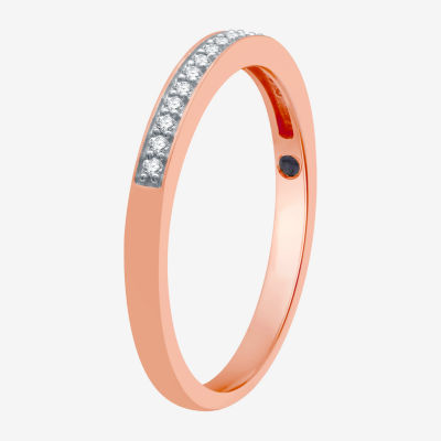 I Said Yes (H-I / I1) 1/10 CT. T.W. Lab Grown White Diamond Sterling Silver Wedding Band
