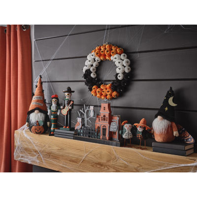 Layerings 18in Multi Pumpkin Halloween Wreath