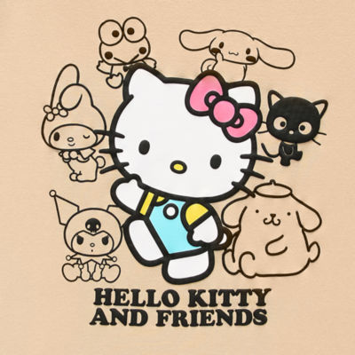 Juniors Hello Kitty And Friends Womens Crew Neck Long Sleeve Sweatshirt