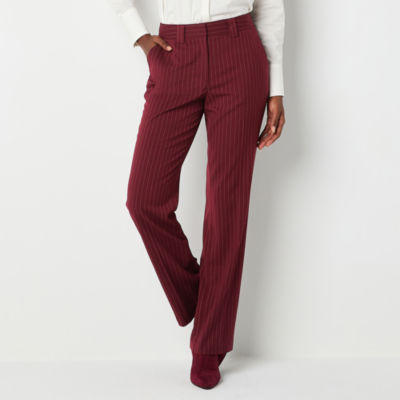 Worthington Womens Modern Straight Trouser