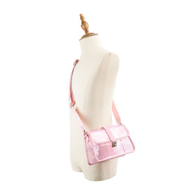 Juicy By Couture Clear Flap Crossbody Bag