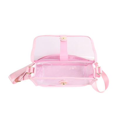 Juicy By Couture Clear Flap Crossbody Bag