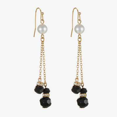 Mixit Beaded Glass Drop Earrings