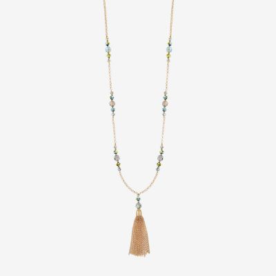 Liz Claiborne Womens Zinc Pendant Necklaces