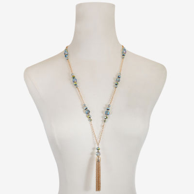 Liz Claiborne Womens Zinc Pendant Necklaces