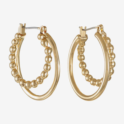 Liz Claiborne Double Hoop Earrings