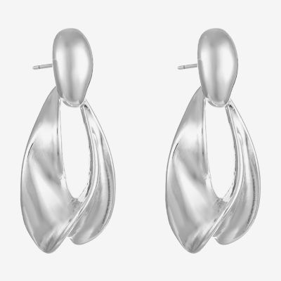 Liz Claiborne Womens Hypoallergenic Drop Earrings