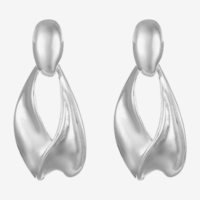 Liz Claiborne Womens Hypoallergenic Drop Earrings