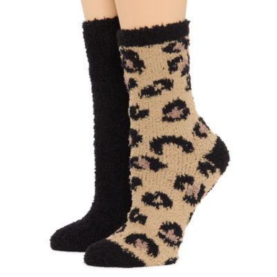 Mixit Cozy 2 Pair Crew Socks Womens