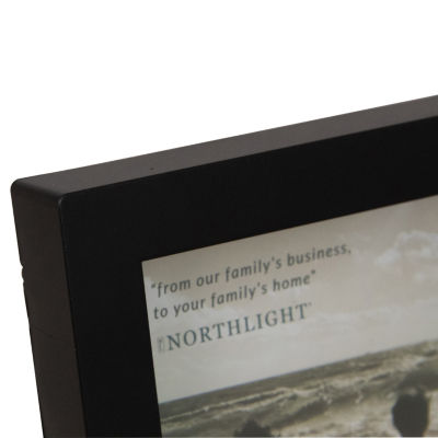 Northlight 8" X 10" Black With Easel Back Tabletop Frame