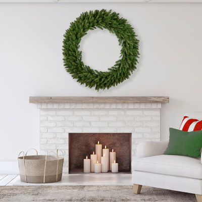 Washington Frasier Fir Artificial Christmas Wreath  48-Inch  Unlit