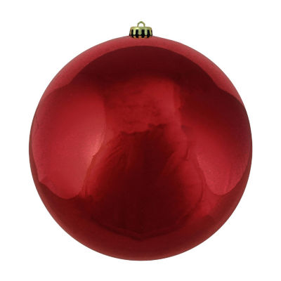 10'' Red Hot Shatterproof Shiny Christmas Ball Ornament (250mm)