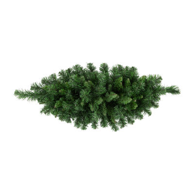 32'' Green Lush Mixed Pine Artificial Christmas Swag - Unlit