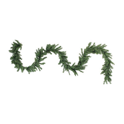 100' x 8'' Green Commercial Length Canadian Pine Artificial Christmas Garland  Unlit