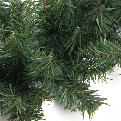 100' x 8'' Green Commercial Length Canadian Pine Artificial Christmas Garland  Unlit