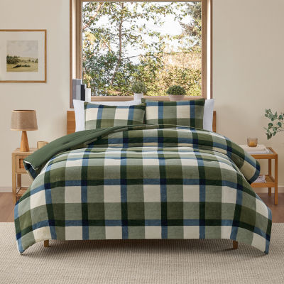 Bearpaw Easton 3-pc. Plaid Coco Plush Comforter Set