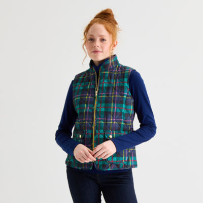 St. John's Bay Womens Midweight Quilted Vest