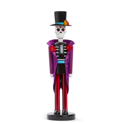 Layerings Day Of The Dead Wood Nutcracker