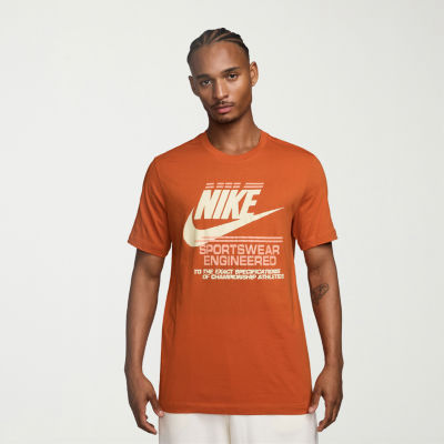 Nike Just Do It Mens Crew Neck Short Sleeve Regular Fit Graphic T-Shirt