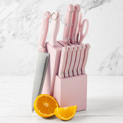 Basic Essentials Stainless Steel 12-pc. Knife Block Set