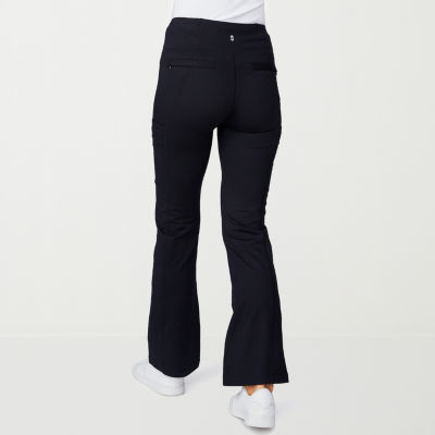 Free Country Womens Wide Leg High Rise Regular Fit Active Pull-On Pant