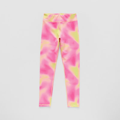 Xersion Little & Big Kid Girls Quick Dry High Rise Active Full Length Leggings