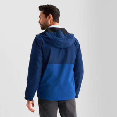 St. John's Bay Mens Water Resistant Lightweight Raincoat