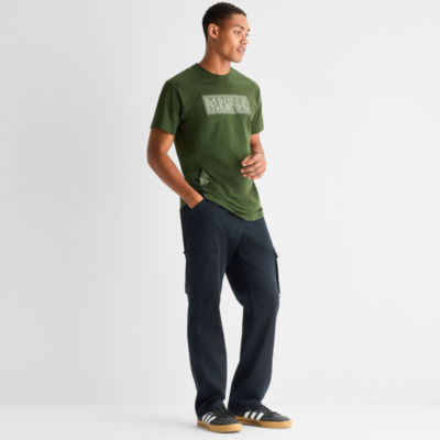Airwalk Mens Straight Fit Cargo Pant