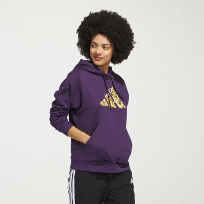 adidas Womens Long Sleeve Fleece Active Hoodie
