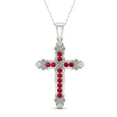 Louisville Multi Charm & Rhinestone Necklace – Fan Sparkle