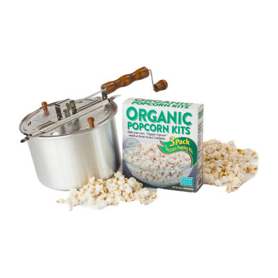 Wabash Valley Farms Original Whirley Pop and Organic Popping 3pk