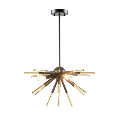 INK+IVY Ely 3-Light Spiked Chandelier