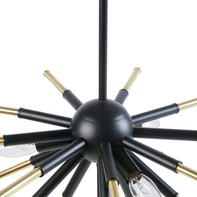 INK+IVY Ely 3-Light Spiked Chandelier