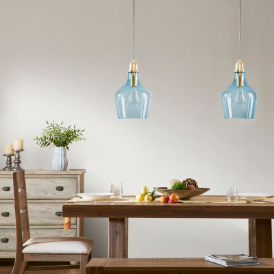 Hampton Hill Auburn Bell Shaped Pendant Lights